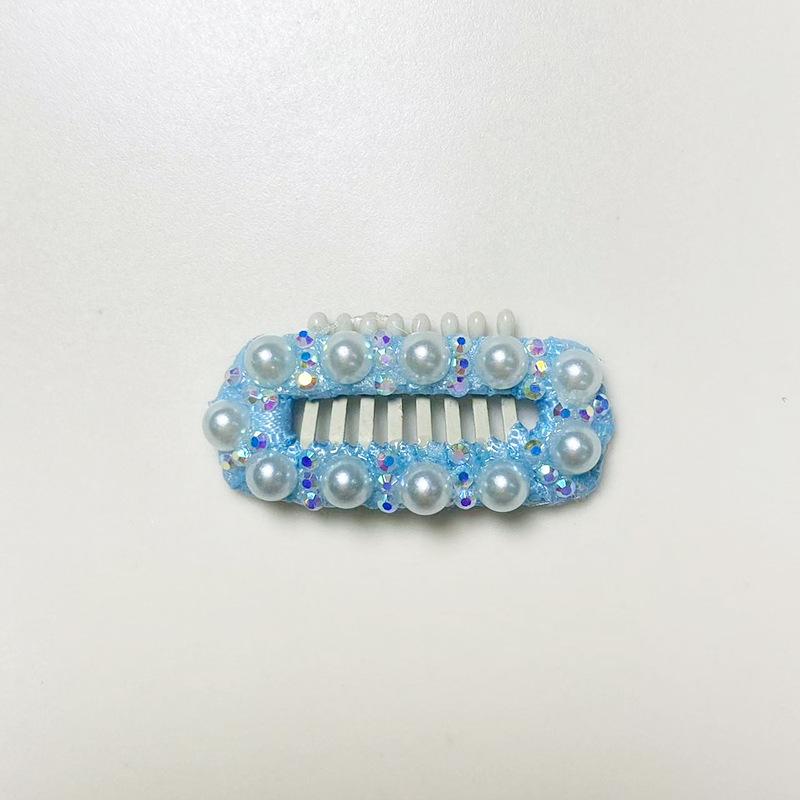 Handmade Pearl & Rhinestone Hair Clip for Yorkshire, Bichon, Maltese Dogs & Cats