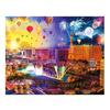 5D Diamantmalerei Stickerei Stadt Burg Strassstein Bild DIY Diamantmalerei Straßenlandschaft Mosaik-Set Handgemachtes Geschenk