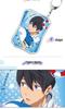 Chao Key Play Rin Haruka Boys' Swimming Club Acrylic Laser Keychain Pendant