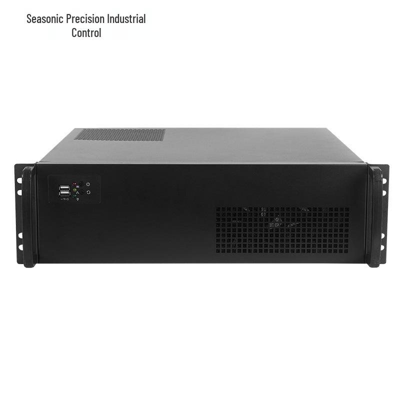 4U450 Industrial Rackmount PC Chassis with Aluminum Panel & Temperature Control Display