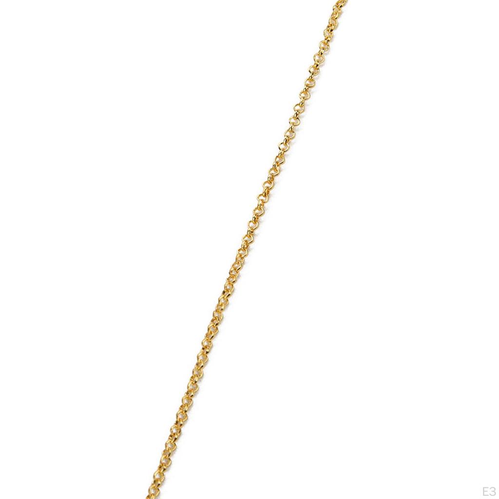 1 Roll 10 Yards Jewelry Making Chain Findings Accessories Handmade Necklace Bracelet 3mm