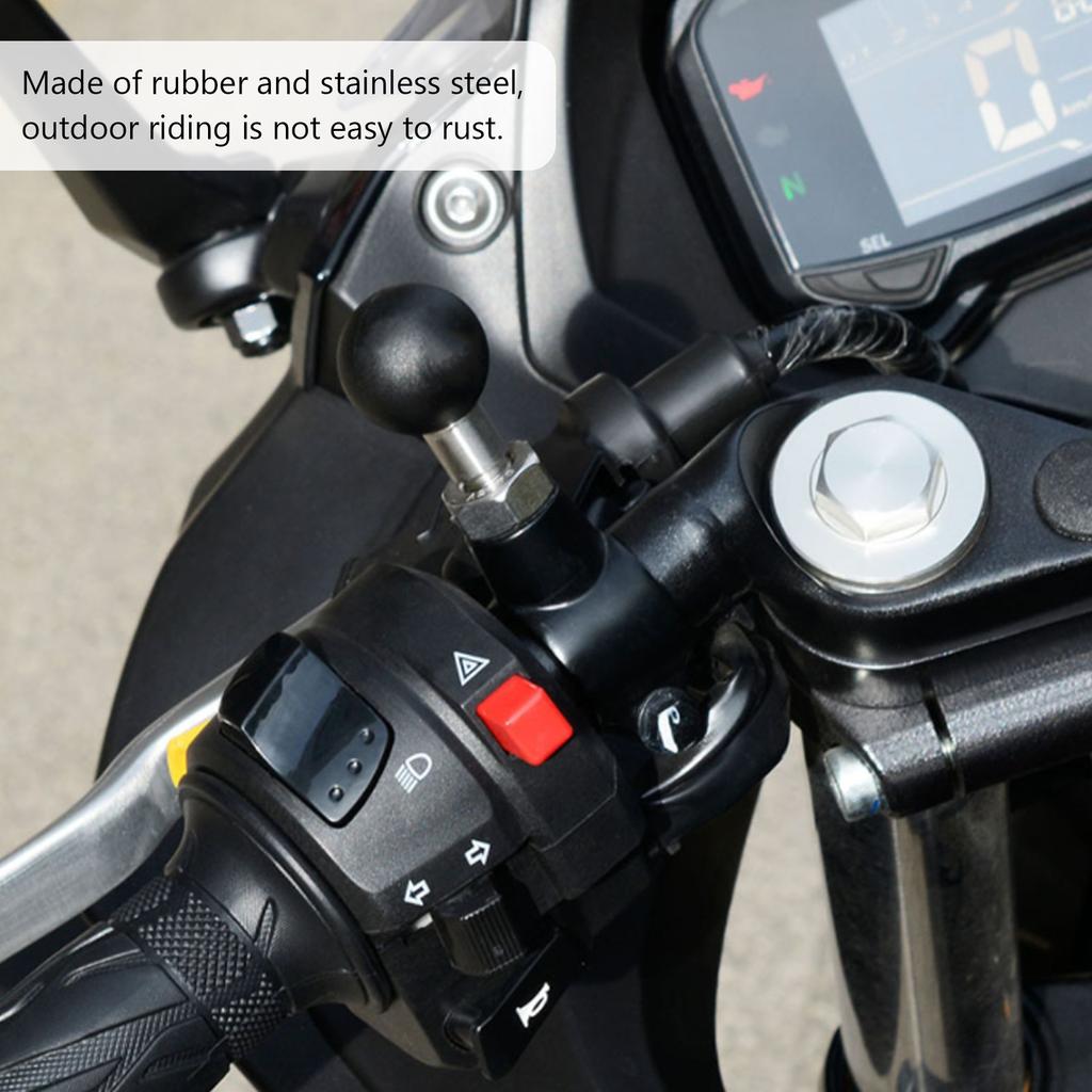 Motorcycle Rear View Mirror   Head Bracket Right Handed Thread Rustproof   Accessory