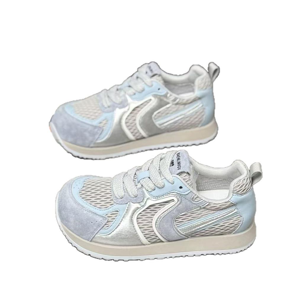 Super Fire Fat Head German Training Shoes Women's Summer Breathable Mesh 2025 New Fashion Versatile Platform Sports and Leisure Women's Shoes