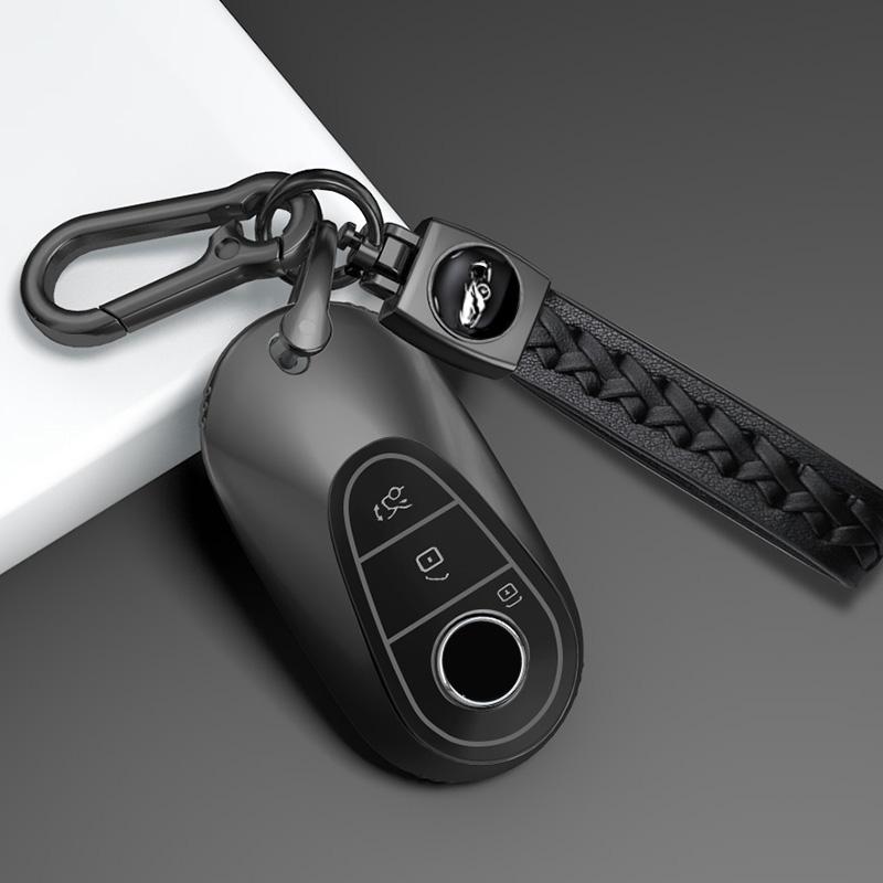 Car Key Case Cover Keychain For Mercedes Benz C S Class W206 W223 S350 C260 C300 S400 S450 S500 Key Shell Protector