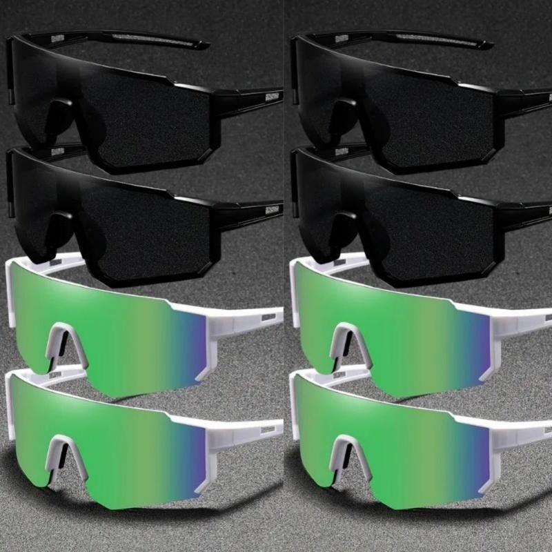 

8 ШТ. Мужские модные очки с большой оправой, модные очки для спорта на открытом воздухе, для путешествий, вождения, рыбалки, лучший выбор для подарка