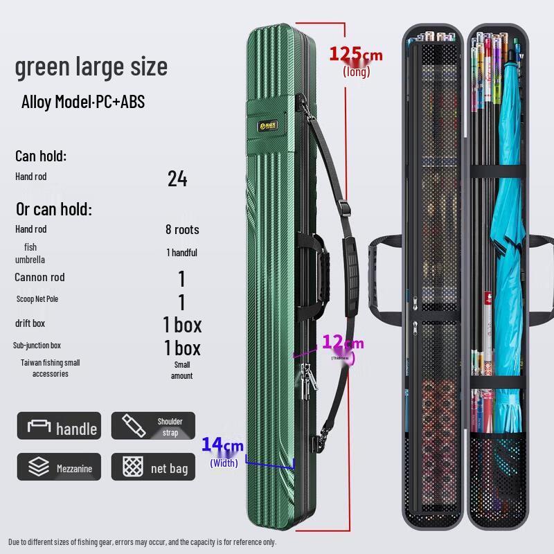 HANDUNYOU Hard Shell Fishing Rod Bag