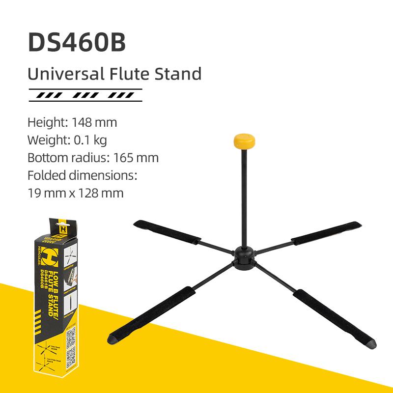 Hercules B-Flat Clarinet Foldable Stand Musical Instrument Display Stand