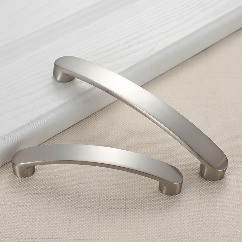 WV Modern Kitchen Cabinets Storage Dressers Closet Door Silver Handle Drawer Handles Shoe Cabinet Wine Cabinet Pulls Hardware