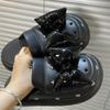 New Summer Hole Shoes Slippers Women's Outer Wear Summer Thick-soled Going Out Sandals Bag Head Drag