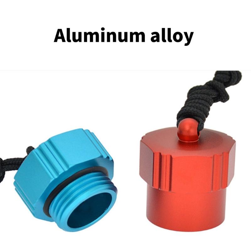 Attaching Rope Male Female Threaded Din Scubas Tanks Valves Dust Plug Protectors Caps Diving Regulator Dust Plug Caps