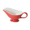 Pearl Metal Ceramic Curry Pot, Microwave-Safe, Red, L-1991