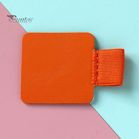 Self-adhesive Leather Pen Holders 2Pcs Self Adhesive Pencil Loop Clips Universal Stylus Easy to Install Journal Planner Tablet Case Notebook Supplies