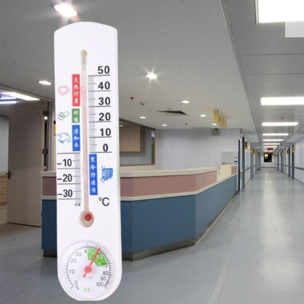 Wall Mounted Hygrometer Easy-to-Read Scale Humidity Meter Durable Temperature Meter  Household