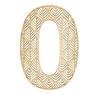 Wooden Letter O Giant Openwork Alphabet 24 Cm