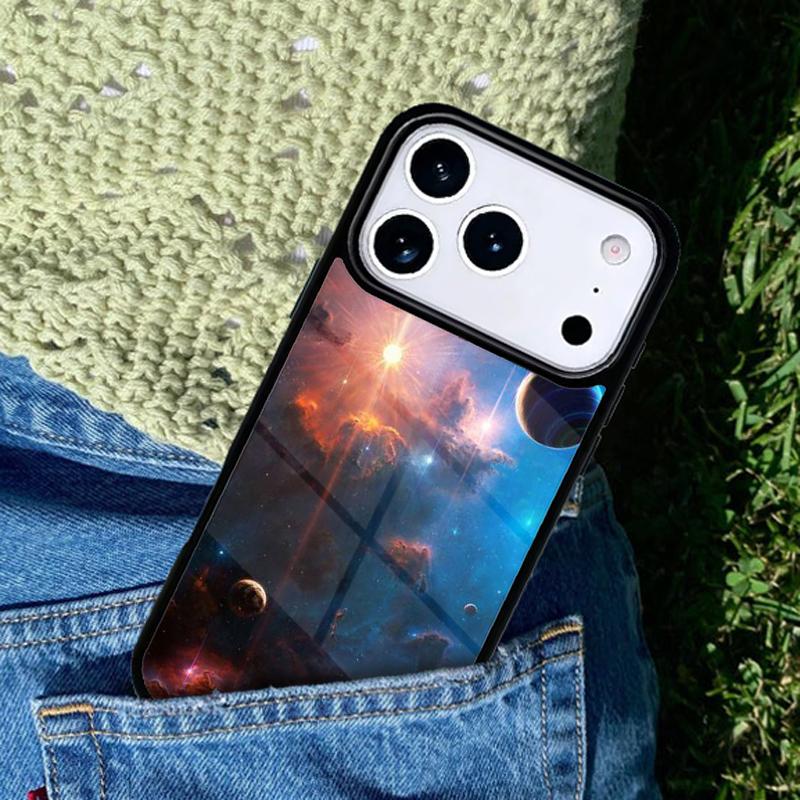 Astronomy Planets Phone Case Cover for IPhone 11 12 13 14 15 16e 17 Pro Max Coque for IPhone 17 Air