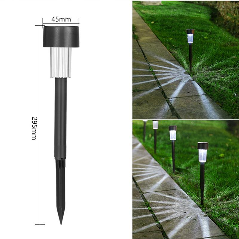 1-10PCS Solar Outdoor Lights Garden Lantern Solar Powered Lamp Landscape Lighting for Pathway Yard Lawn Patio Garden Decoration