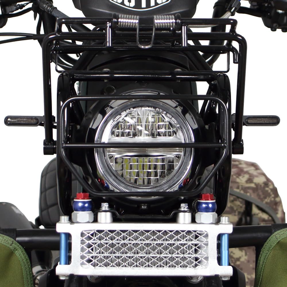 Special Parts Takegawa Oval Mini LED Turn Signal Kit for Cross Cub (TAKEGAWA) (Smoke) 110/50 (JA45/JA60/AA06)