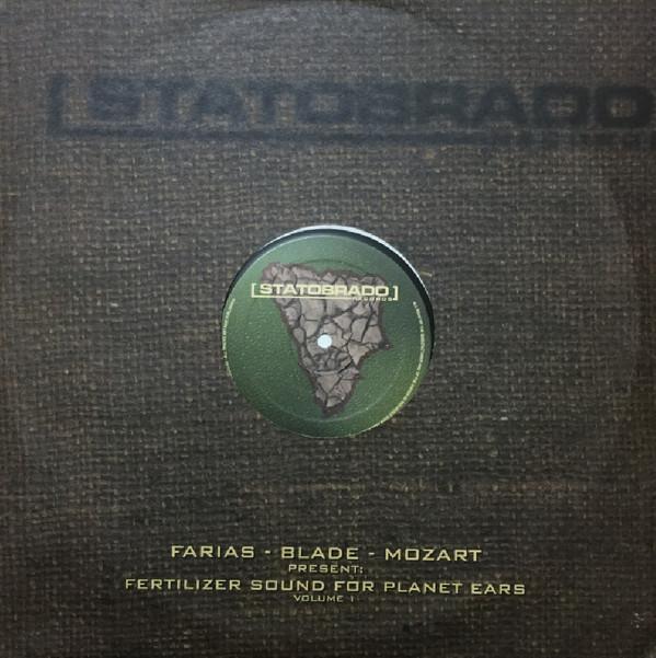 

LP Record FARIAS BLADE MOZART Fertilizer Sound For Planet Ears Vo STB001 Statobrado Reco 1995 Italy Dance Electronica Used