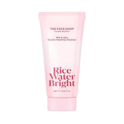 חלב וג'לי לניקוי כפול Rice Water Bright 190 מ"ל – תכשיר ניקוי יומי להבהרה 2 ב-1