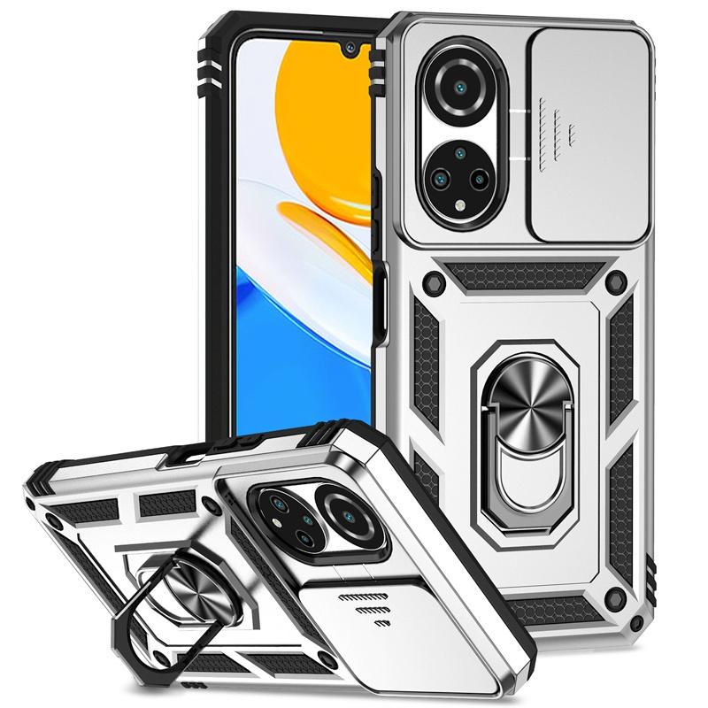 For Honor X7 2022 Case Magnetic Holder Ring Shockproof Armor Phone Cover For Honar Honer X7 X 7 HonorX7 4G Lens Protector Cover