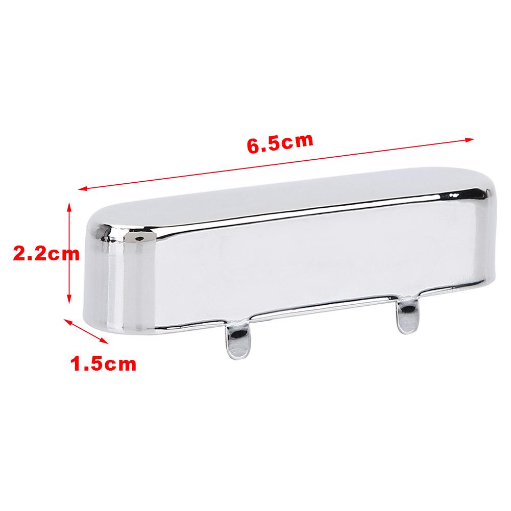 Quality Metal Electric Guitar Humbucker Pickup Cover Replacement Part(silver)