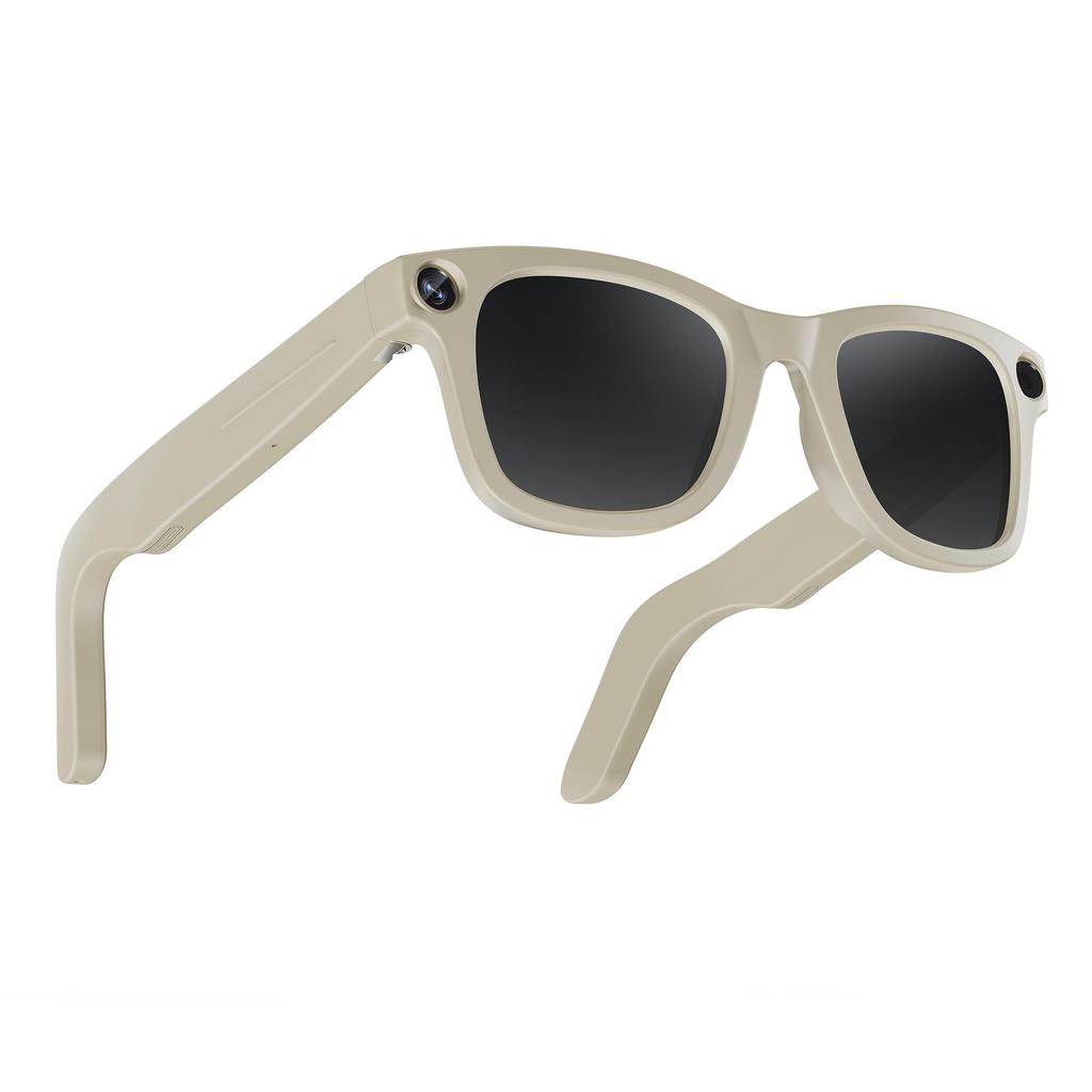 800W HD AI Smart Bluetooth Glasses Camera: Anti-Shake Photography, Video Recording, Recognition, and Translation Capabilities.