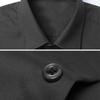 Men Business Tees Casual Shirts Stretch Cardigan Button Down Undies Long Sleeve Dress T-shirts Solid Color Top Male Clothing
