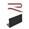 BSB1 Emblems 3D Metal R Grille Logo Car Sticker For Volkswagen VW Touran Beetle Golf Passat Jetta Polo Bora CC Lavida Caddy Sciroccolz2