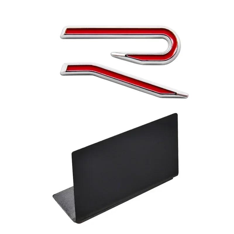 BSB1 Emblems 3D Metal R Grille Logo Car Sticker For Volkswagen VW Touran Beetle Golf Passat Jetta Polo Bora CC Lavida Caddy Sciroccolz2