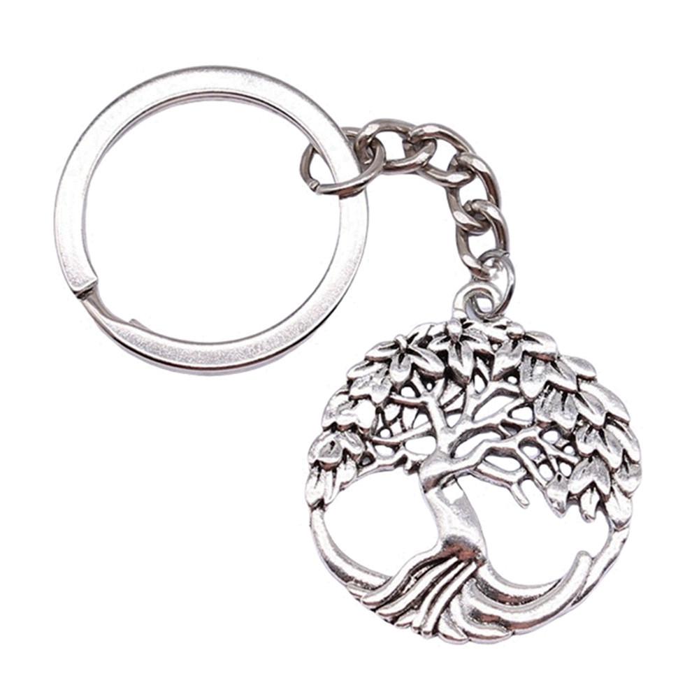 Kabbalah Lucky Charm Tree Of Life Keychain Love Key Ring 28mm