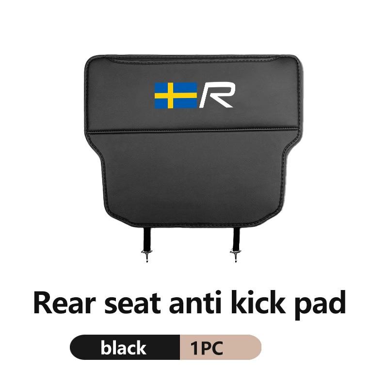 cvtwp8 Car Interior Seat Back Anti Child Kick Protector Pad Auto Storage Accessories For Volvo V50 S60 XC60 S40 XC40 XC90 V70 XC70 C30