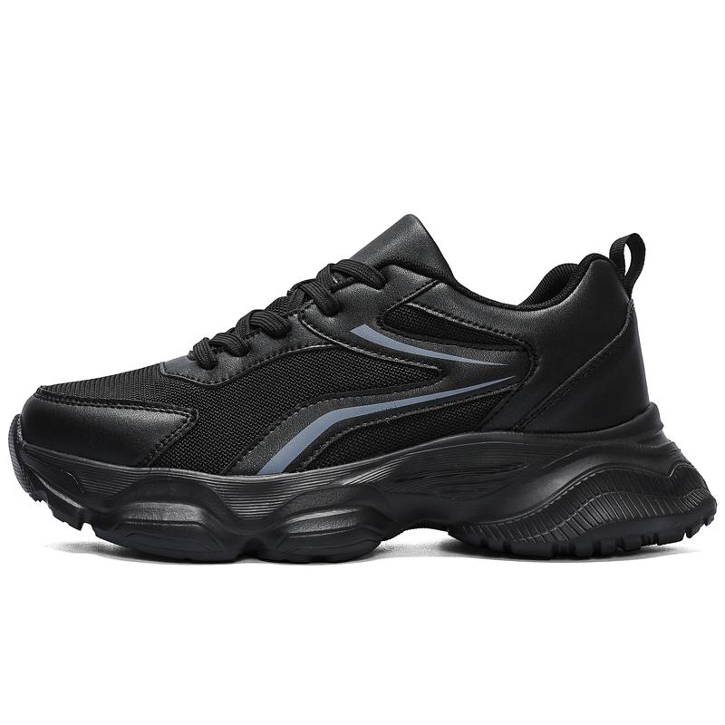 Fashion Fashion Men Running Shoes Leather Breathable Sneakers Men Lightweigt Men Tenis Athletic Sport Shoes Tenis Masculino Esportivo