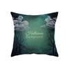 Scary Halloween Theme Pumpkin Bat Black Cat Print Pattern Cushion Cover Home Decor Sofa Decor Throw Pillow Cover