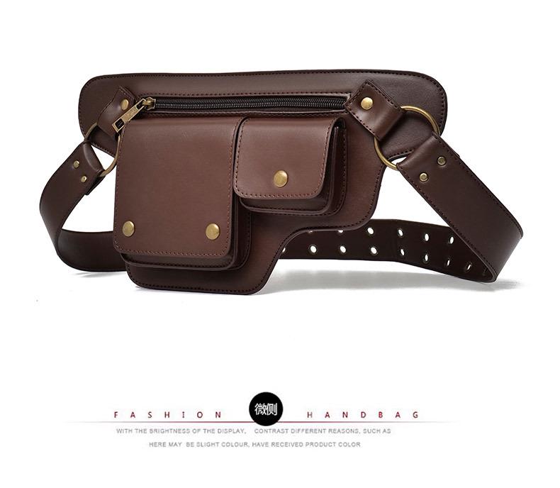 Borsa Multifunzione Retro da Vita e Spalla per Ciclismo all'Aperto