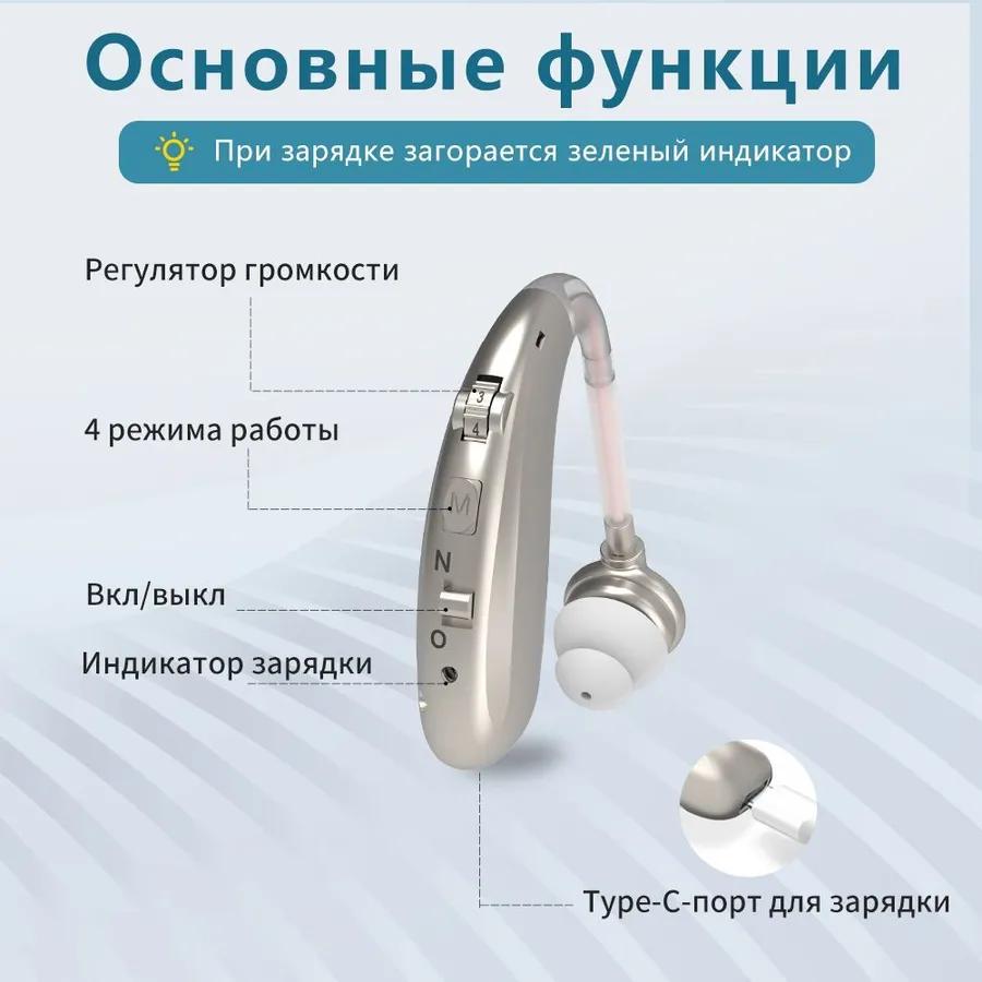 Auditory Apparatus for the Elderly with Charging Devices Sound Amplifier