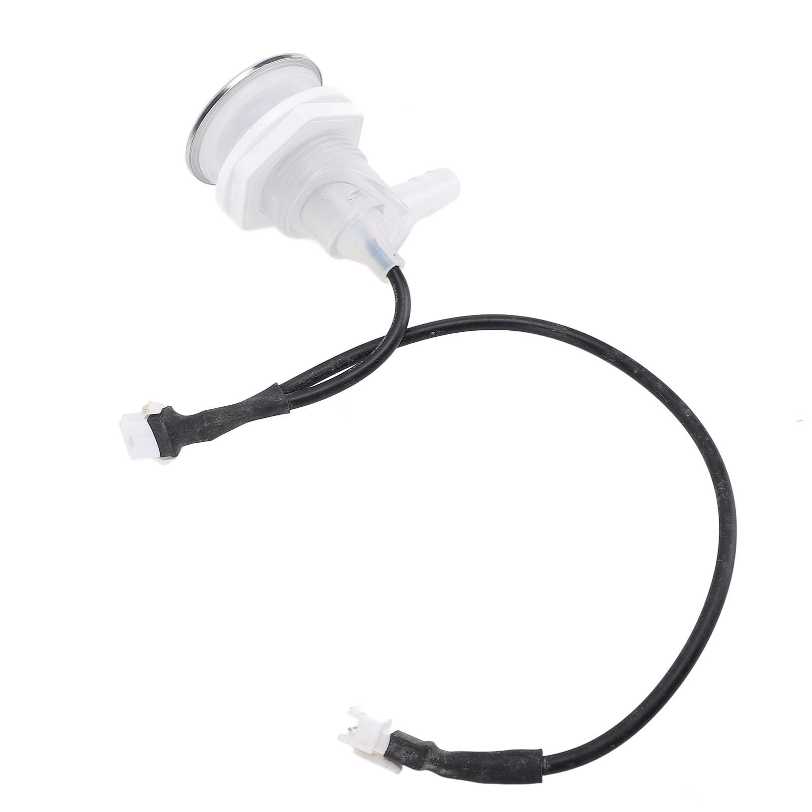 

RGB Bathtub Spa Air Nozzle Air Jet Replacement 44mm 12V Bubble Nozzle for Spa Hot Spring Swimming Pool Bathtub