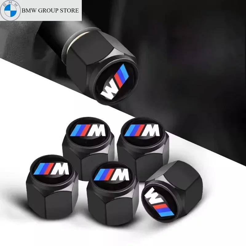 

5Pcs Car Wheel Tire Styling Tire Valve Air Nut Cover Car Logo Accessories For BMW E46 E52 E53 E60 E90 E91 F30 F20 F10 F15 M3 M5