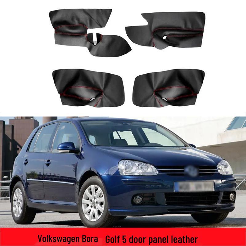 Panou ușă din piele compatibil cu cotieră pentru Volkswagen Sagitar, Golf 5, Jetta 2005-2010