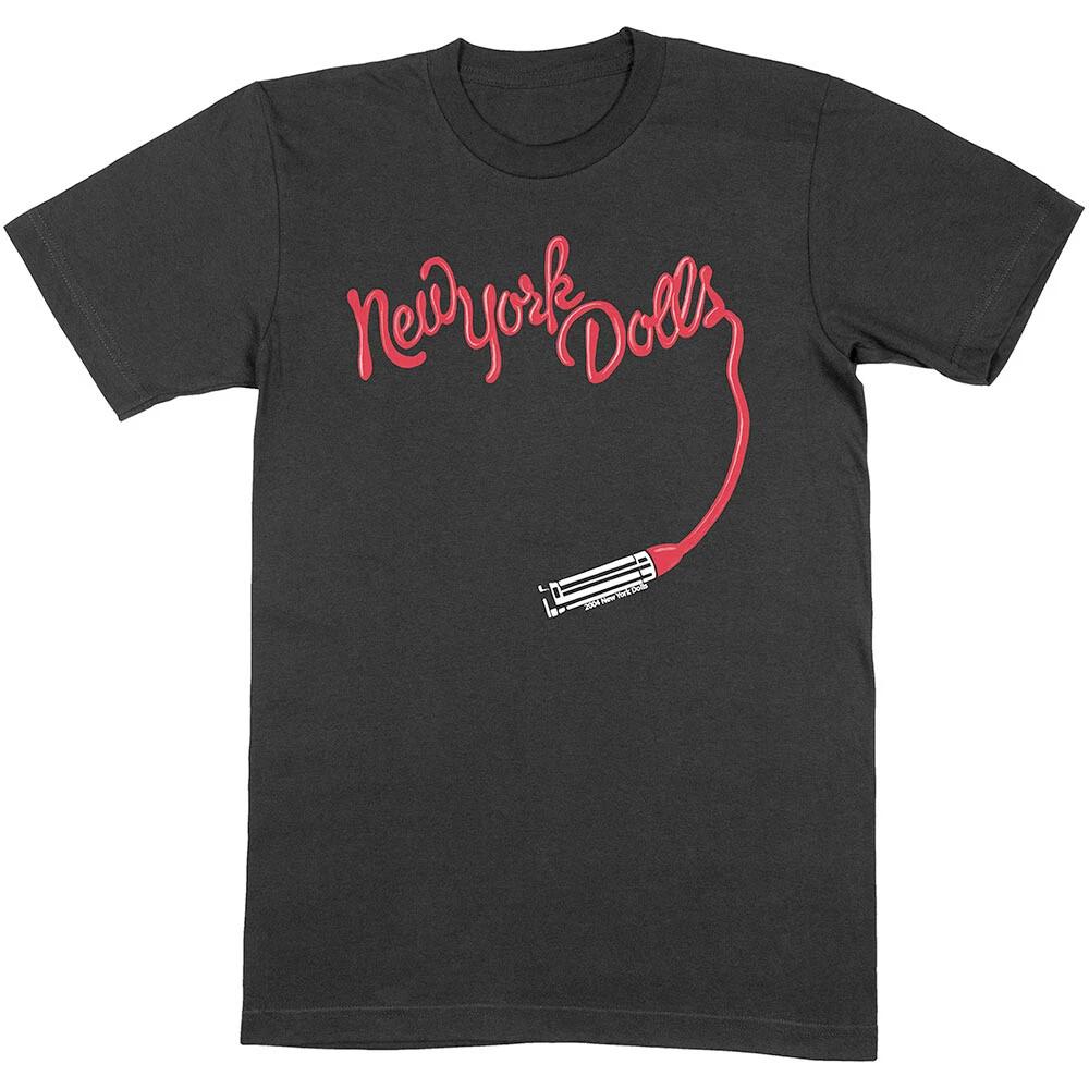 New York Dolls - Lipstick Logo - Black t-shirt XXXXL
