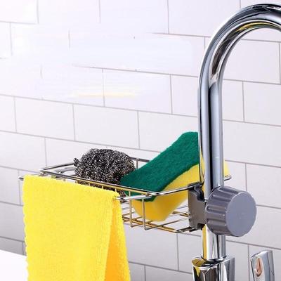 Paslanmaz Çelik Musluk Rafları Mutfak Lavabo Depolama Bulaşık Yıkama Drenaj Rafları