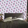 Wallpaper Purple Flowers White and Purple for Living Room and Bedroom 50x1000