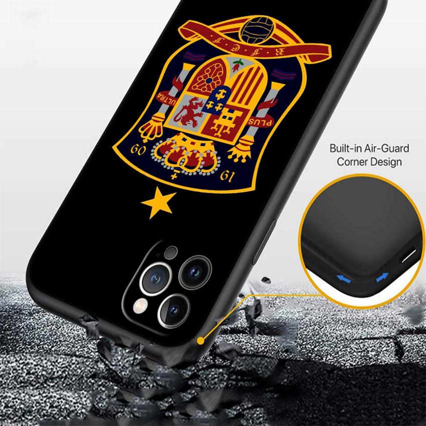 PP57 Spain Flag Soft Shell Phone Case for Xiaomi Xiaomi Poco M4 M5 M6 M7 X3 X6 X7 F8 Ultra Pro GT NFC