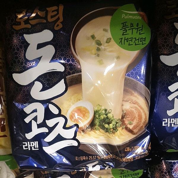 Pulmuone Roasting Tonkotsu Ramen Rich Pork Broth 4 Packs One thing
