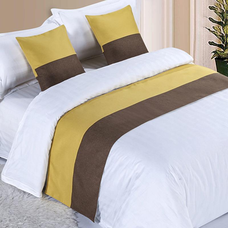 Modern Bed Runner Bedding Scarf Towel Protection Throw Bedding For Bedroom Hotel Wedding Room Decor Bed Runner