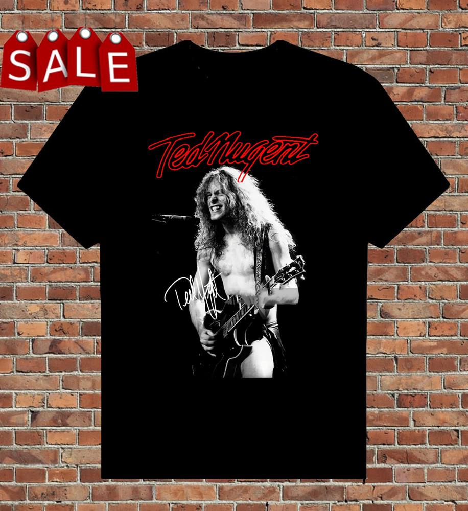 

Ted Nugent 1979 Short Sleeve T- Shirt Unisex All Size S to 2345XL Unisex T-Shirt XXXXL
