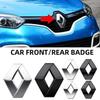 IRHQ6 1 stuk achterklep embleem voorgrill motorkap kofferbak Logo Voor Renault RS Koleos Captur Talisman Kadjar Megane 2 3 Clio 5 Zoe