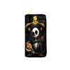 Nightmare Before Christmas PU Leather Long Wallet for Women Zip Clutch Purse Makeup Bag Jack Skellington 3pcs