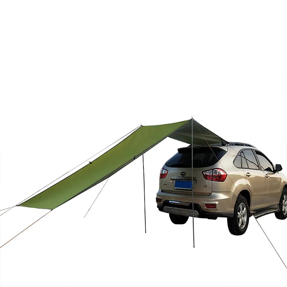 Outdoor-Camping-SUV-Auto-Seitenzelt, UV-Schutz-Carport, tragbarer Auto-Überdachung-Camper-Anhänger-Sonnenschutz für Camping, Outdoor