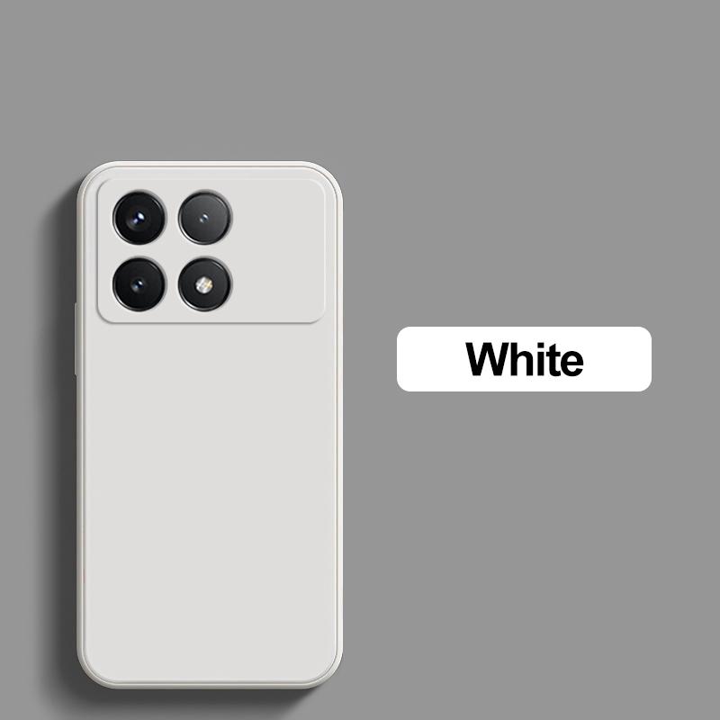 For Poco X6 Poco X 6 Pro Pocox6 Pro Case Square Liquid Silicone Phone Case For Xiaomi Poco X6 Pro Poco X 6 Pro Pocox6 Pro Soft Cover