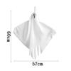 Halloween Decoration - Hanging Ghost - 3 Pieces - Polyester and Plastic - 57x60 Cm